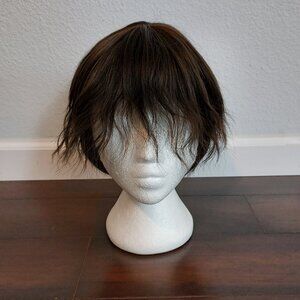 Short Ouji Lolita Dandy Dark Brown Wig